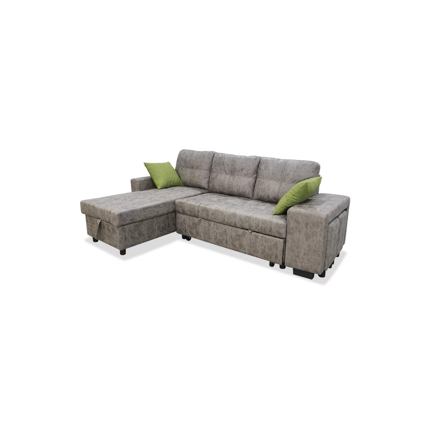 Sofá chaise longue cama NUBI 237 cm.