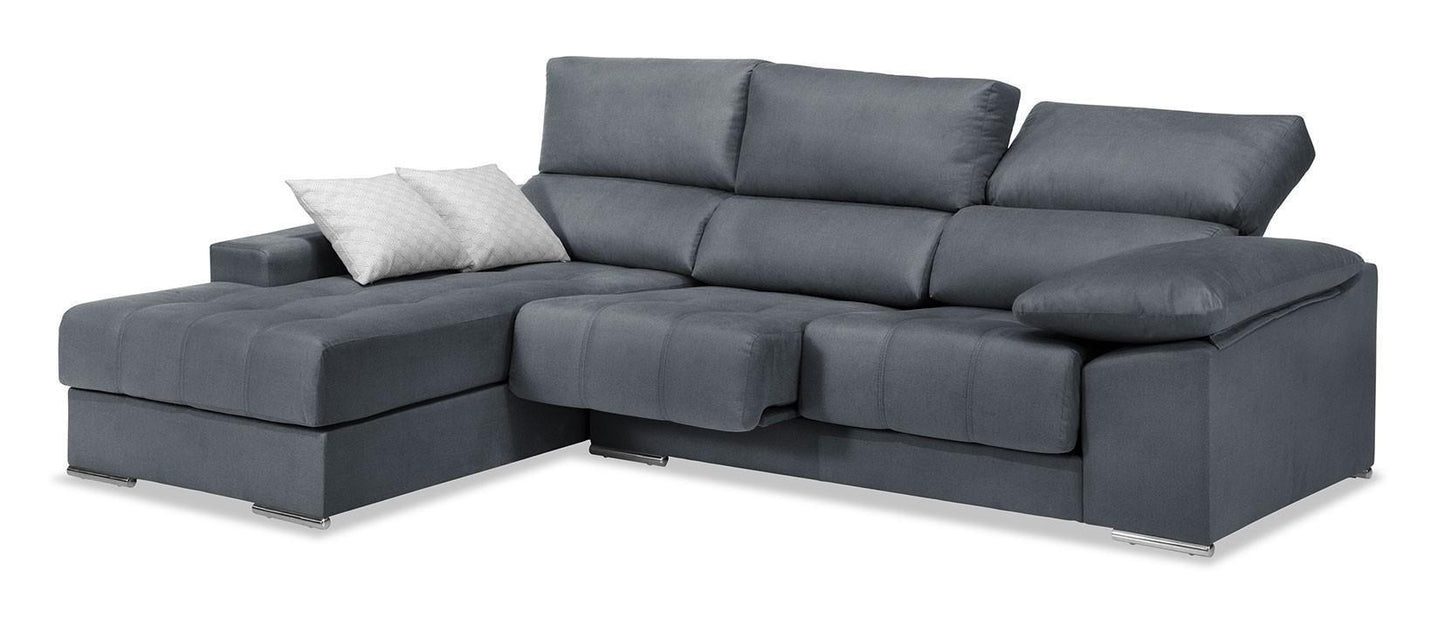 Sofa chaise longue SONIA 240cm