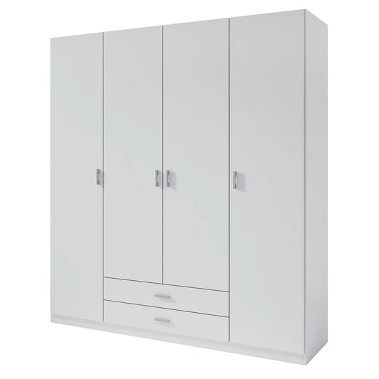 Armario Basic 4 puertas 2 cajones 200x200x52
