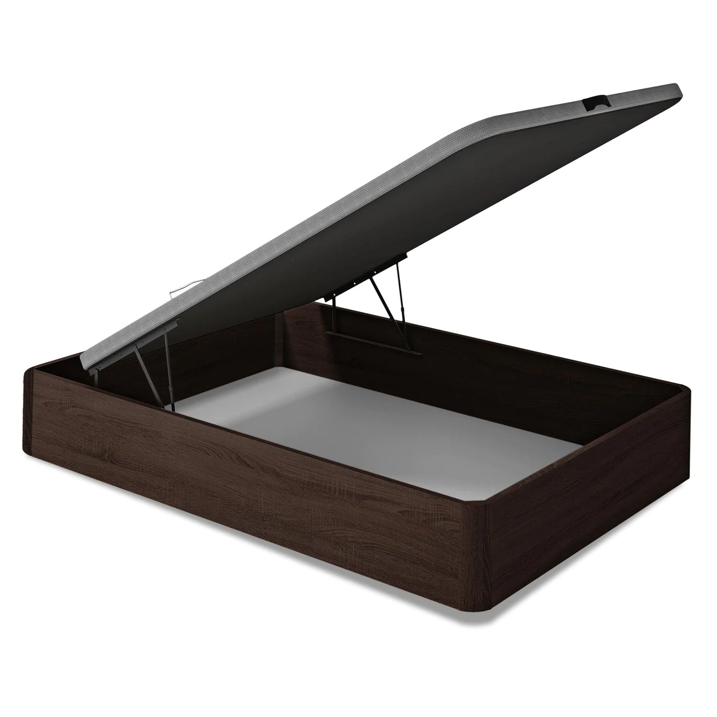 Canapé abatible 22mm. tapa tapizada 90x190 Montoro wengue