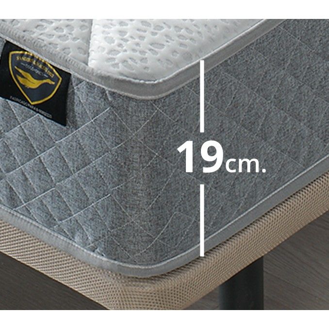 Colchón ViscoPrime 90x190 Altura 19 cm.