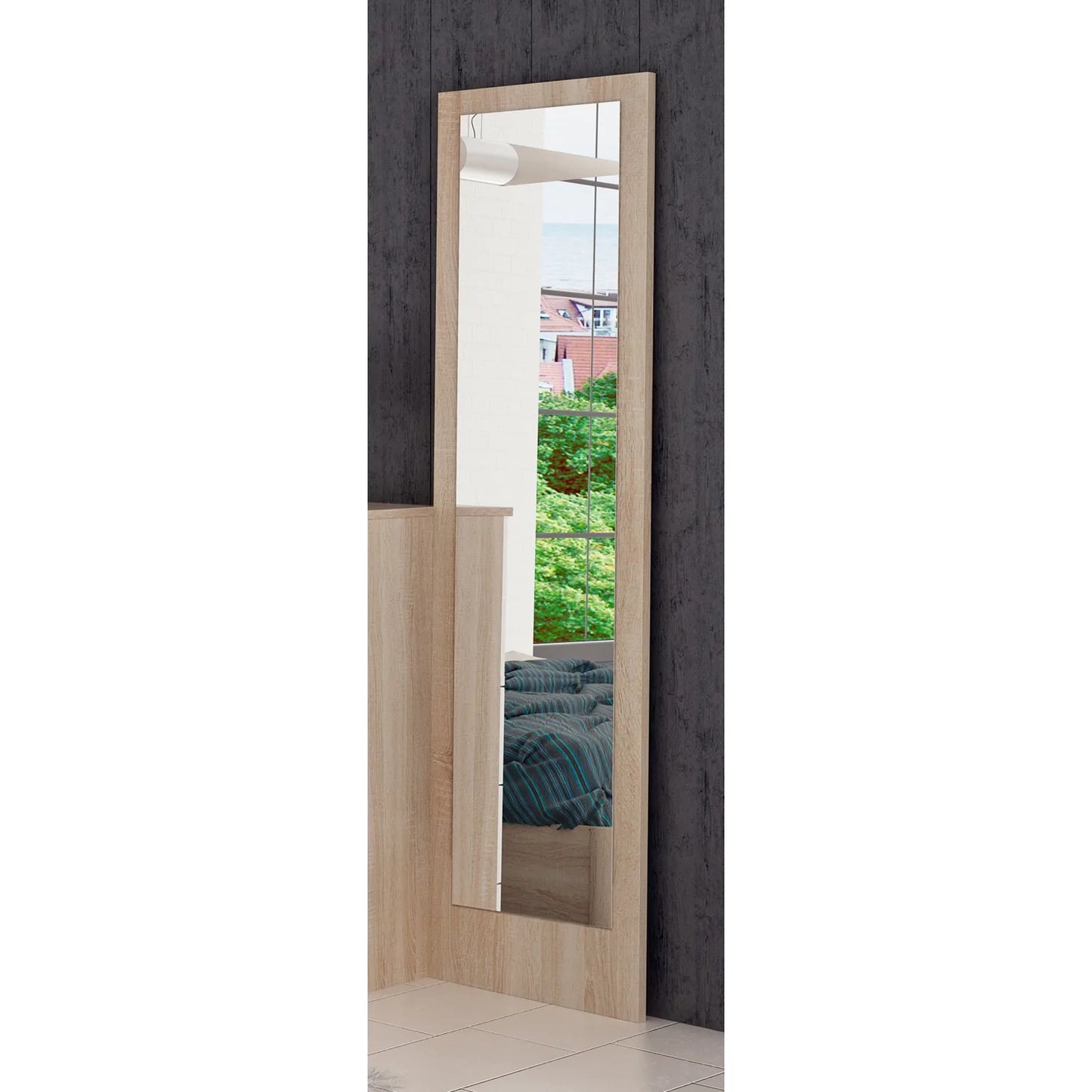 Espejo con marco 44x170