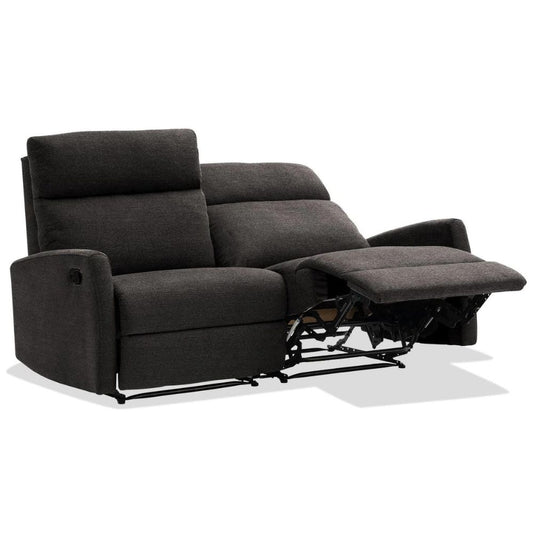 Sofá relax 3 plazas Lancia marrón oscuro