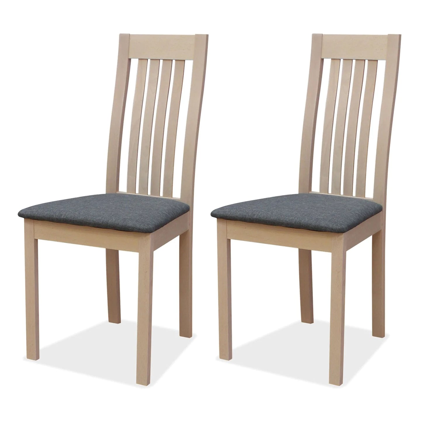 Silla Isaba madera haya natural