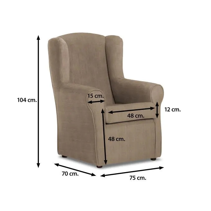 Sillón orejero Sara