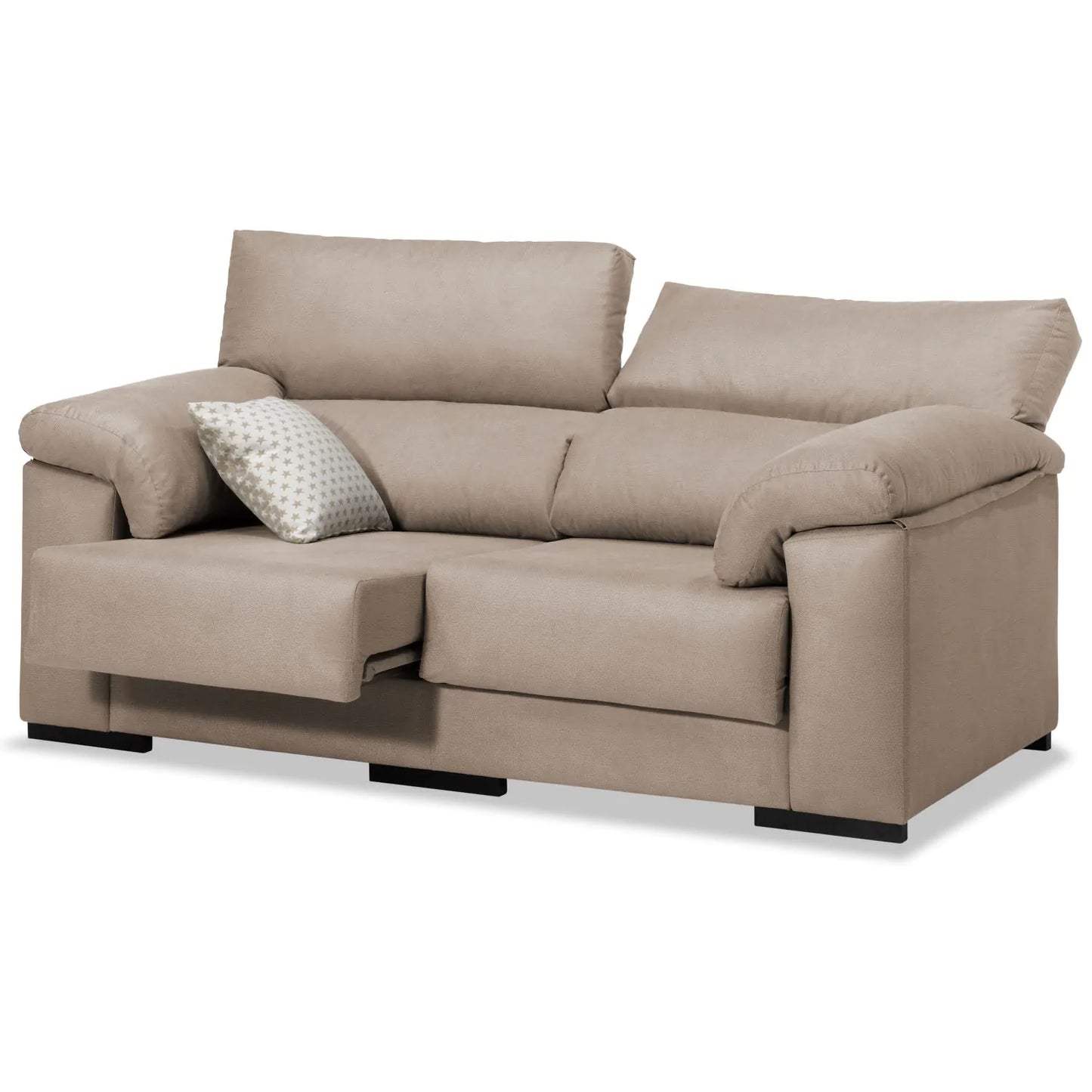 Sofá 2 plazas Harry beige 170 cm.