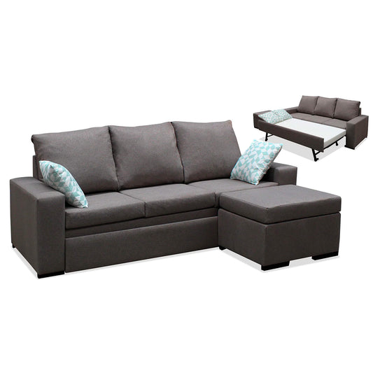 Sofá cama chaise longue Oscar 218 cm