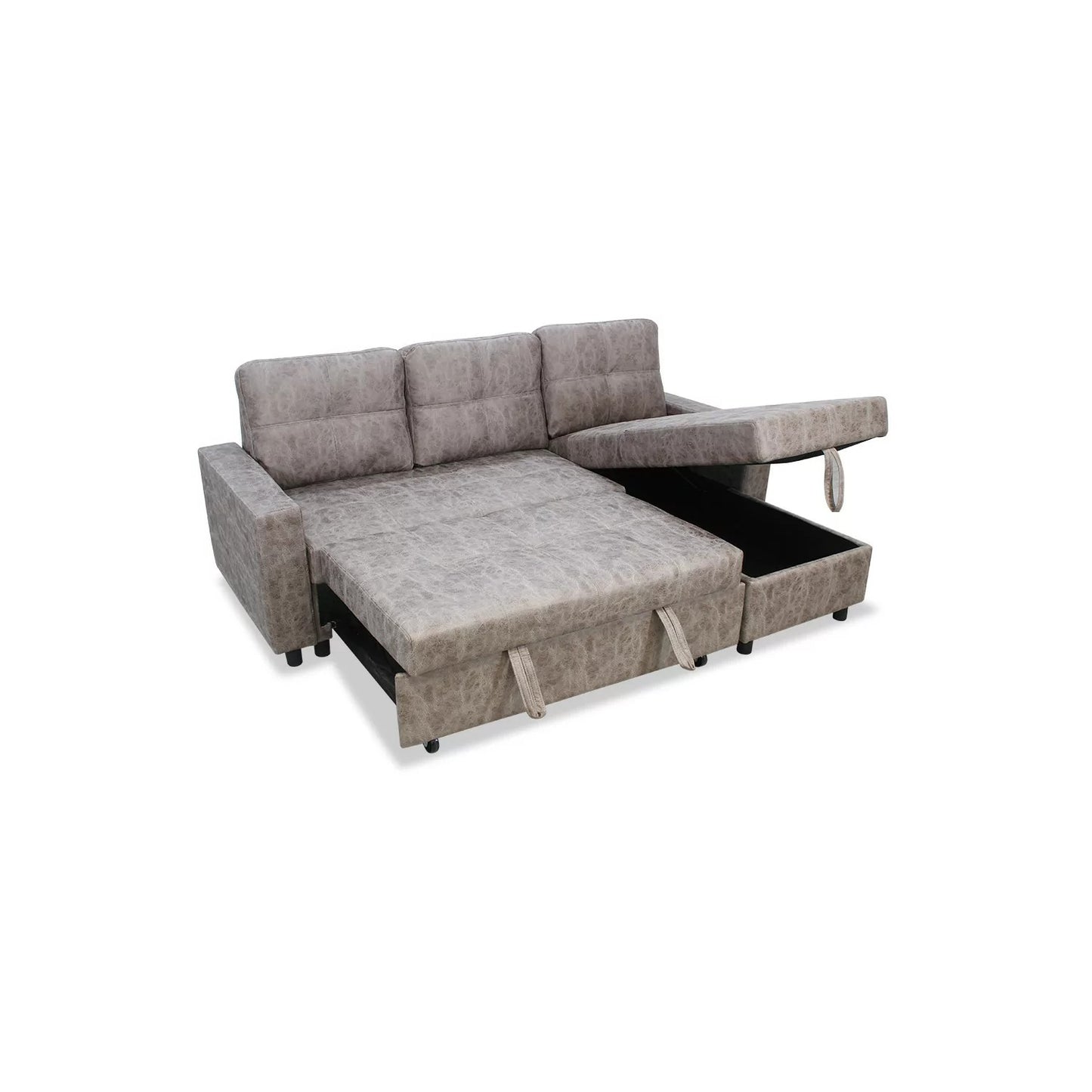 Sofá chaise longue cama RÜMA 222 cm.
