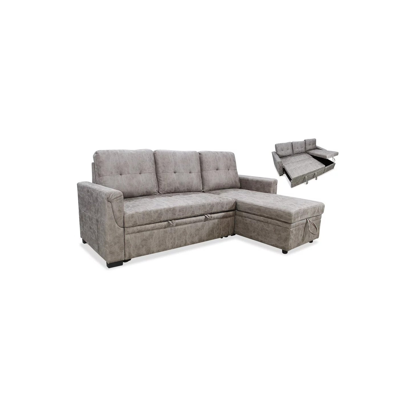 Sofá chaise longue cama RÖNA 205 cm