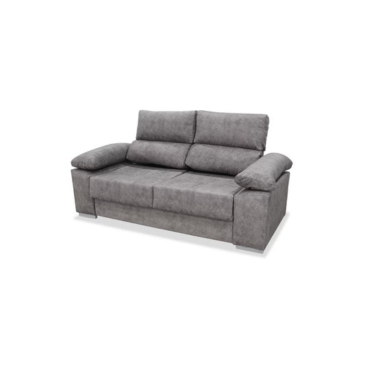 Sofá tres plazas VARO 190 cm reposacabezas reclinables