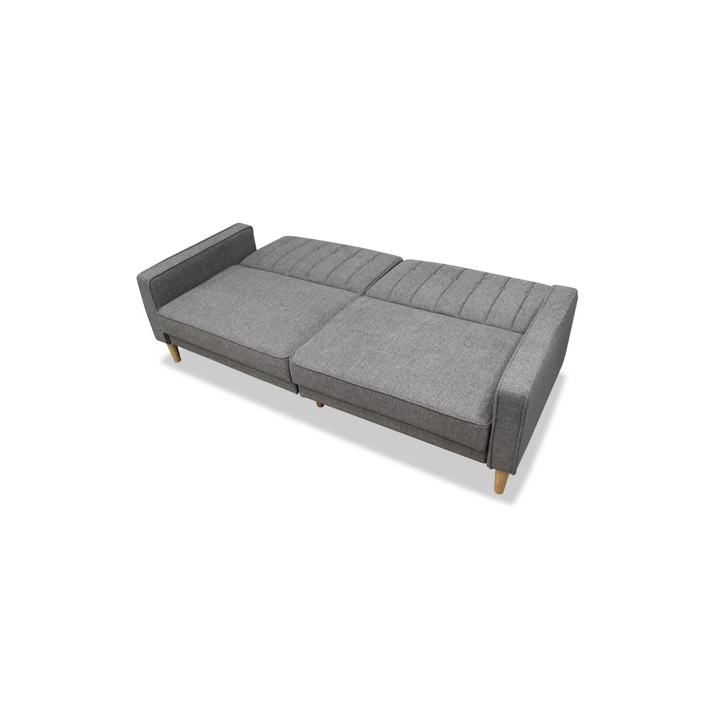 Sofá cama LINA 202 cm gris oscuro
