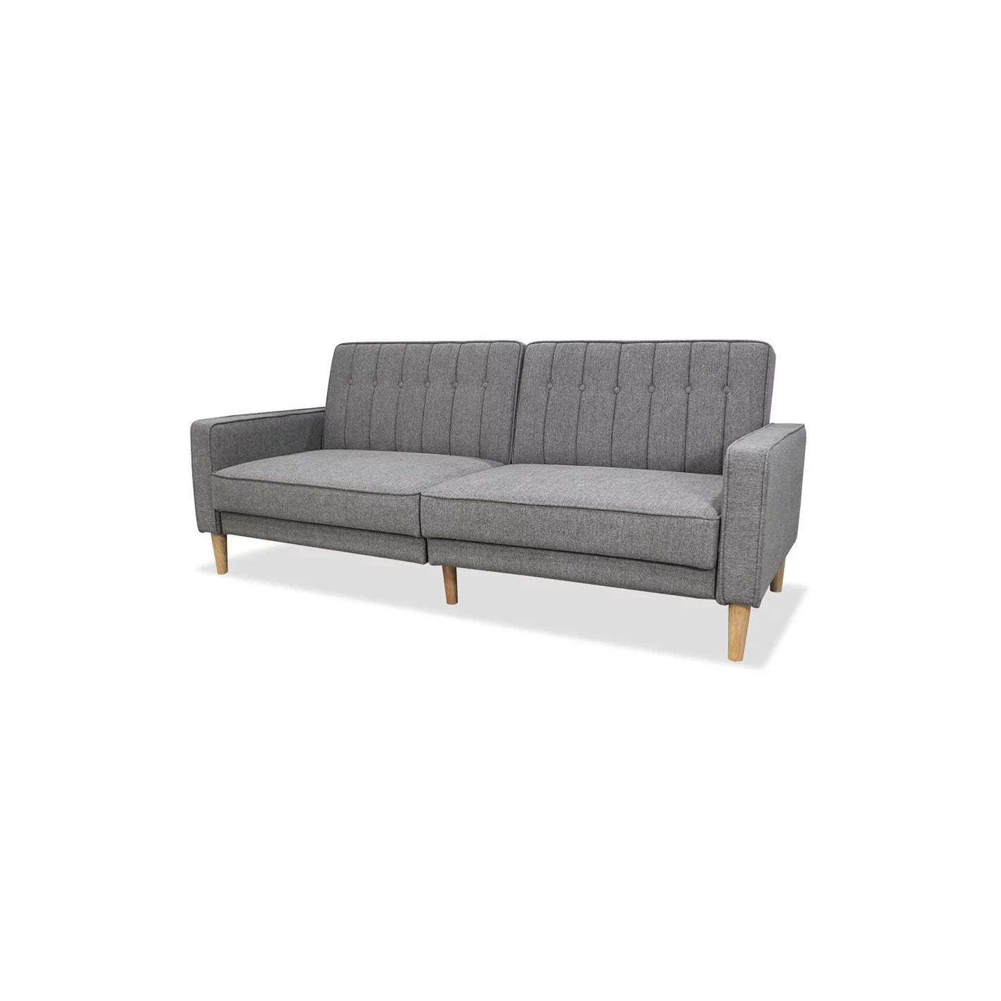 Sofá cama LINA 202 cm gris oscuro