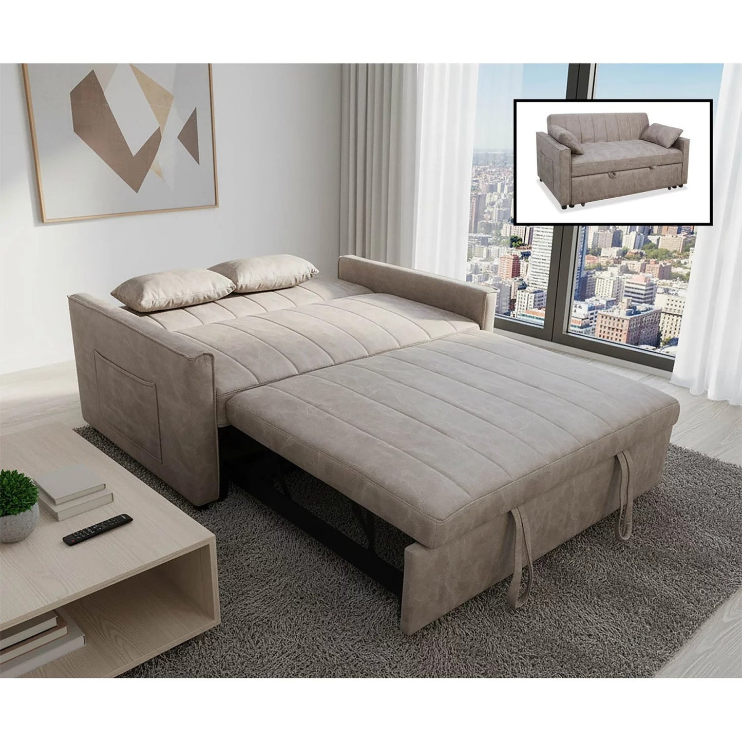 Sofá cama RÜFI 139 cm