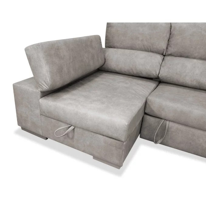 Sofá cama chaise longue MILO 275 cm