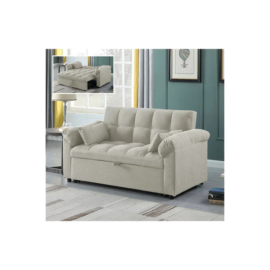 Sofá cama de matrimonio 160 cm TERRA beige