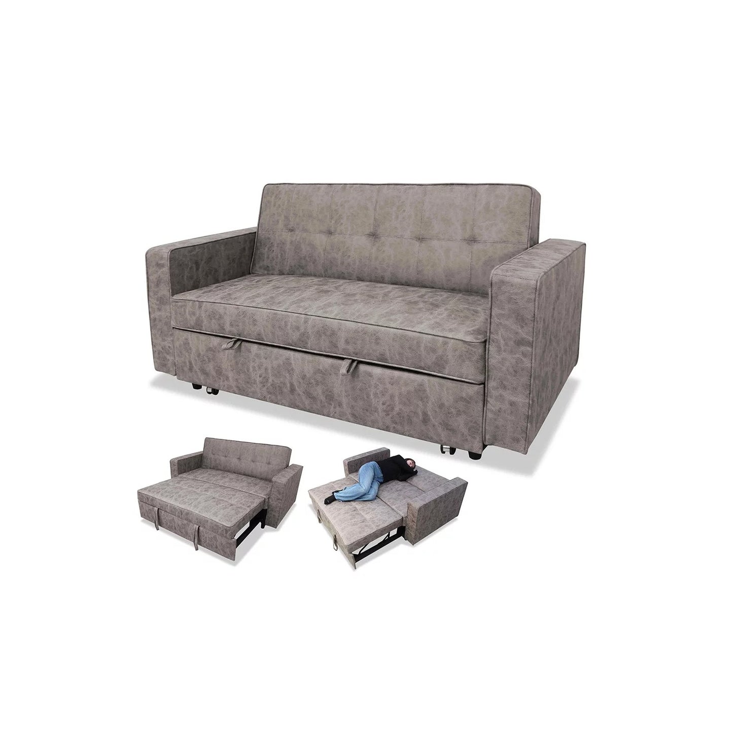 Sofá cama 3 plazas VÜKO 160 cm