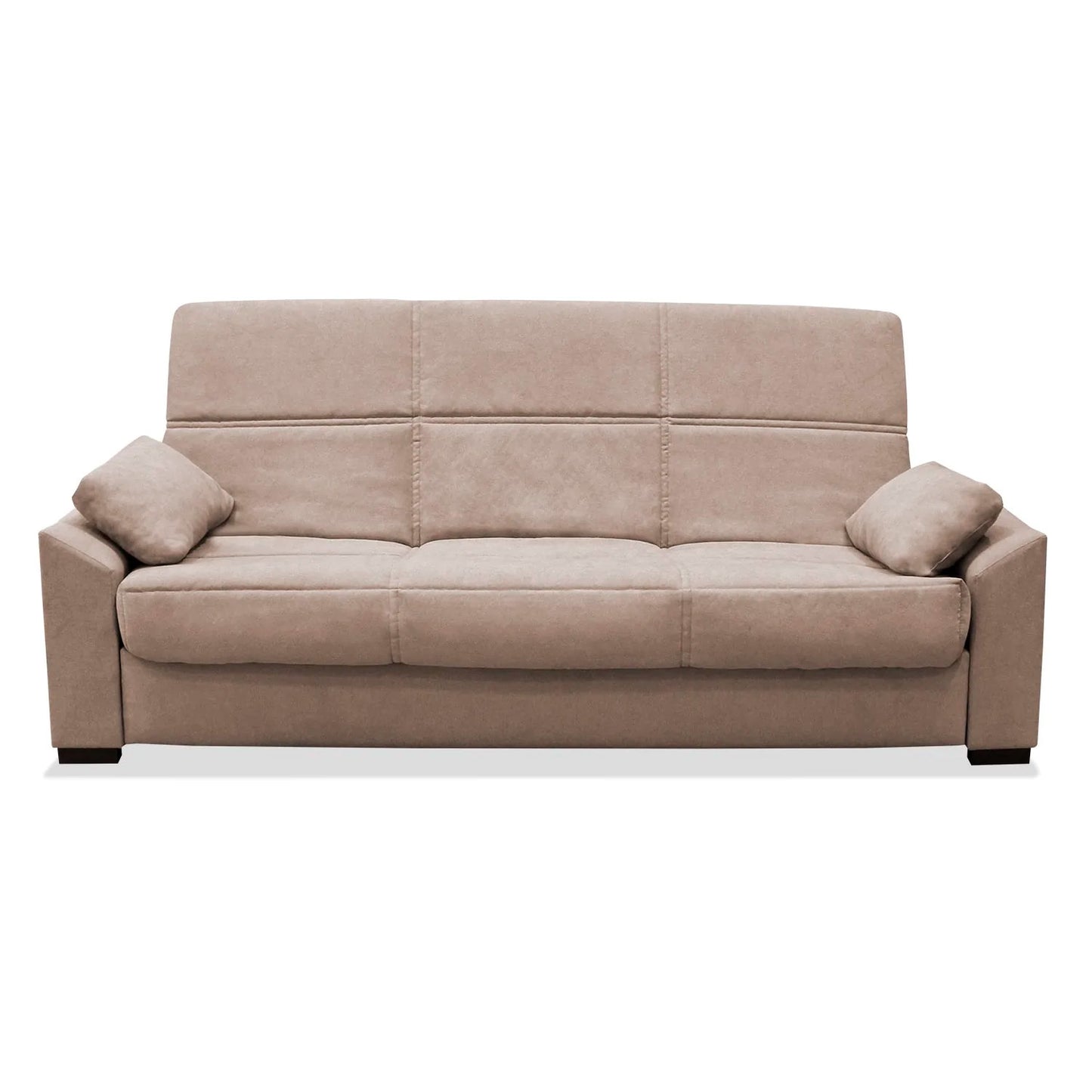 Sofá cama Manuela 225 cm. sistema libro y arcón abatible