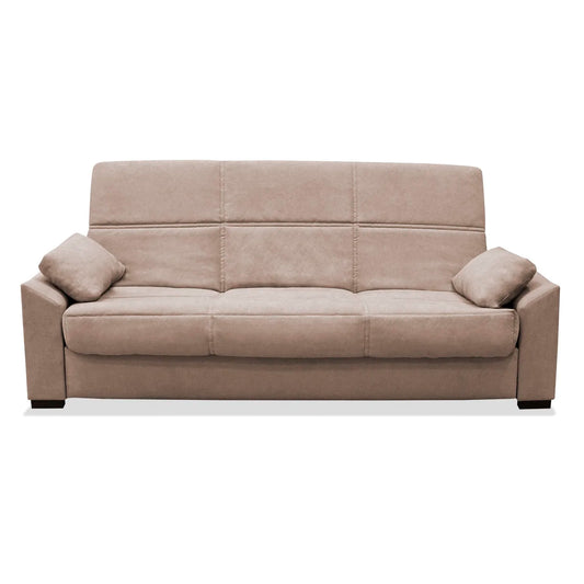Sofá cama Manuela 225 cm. sistema libro y arcón abatible