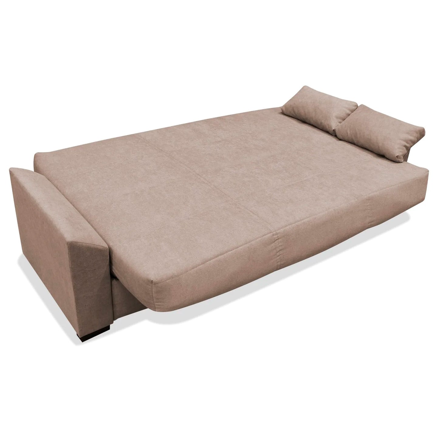 Sofá cama Manuela 225 cm. sistema libro y arcón abatible