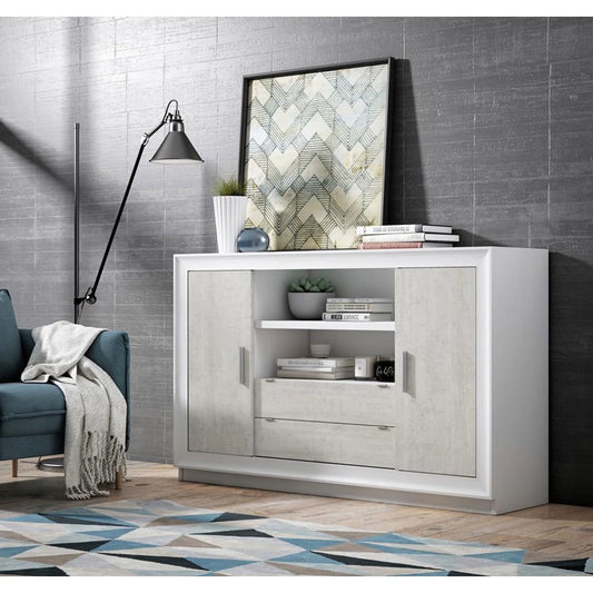 Aparador Blanco-Pozzolana 155 cm