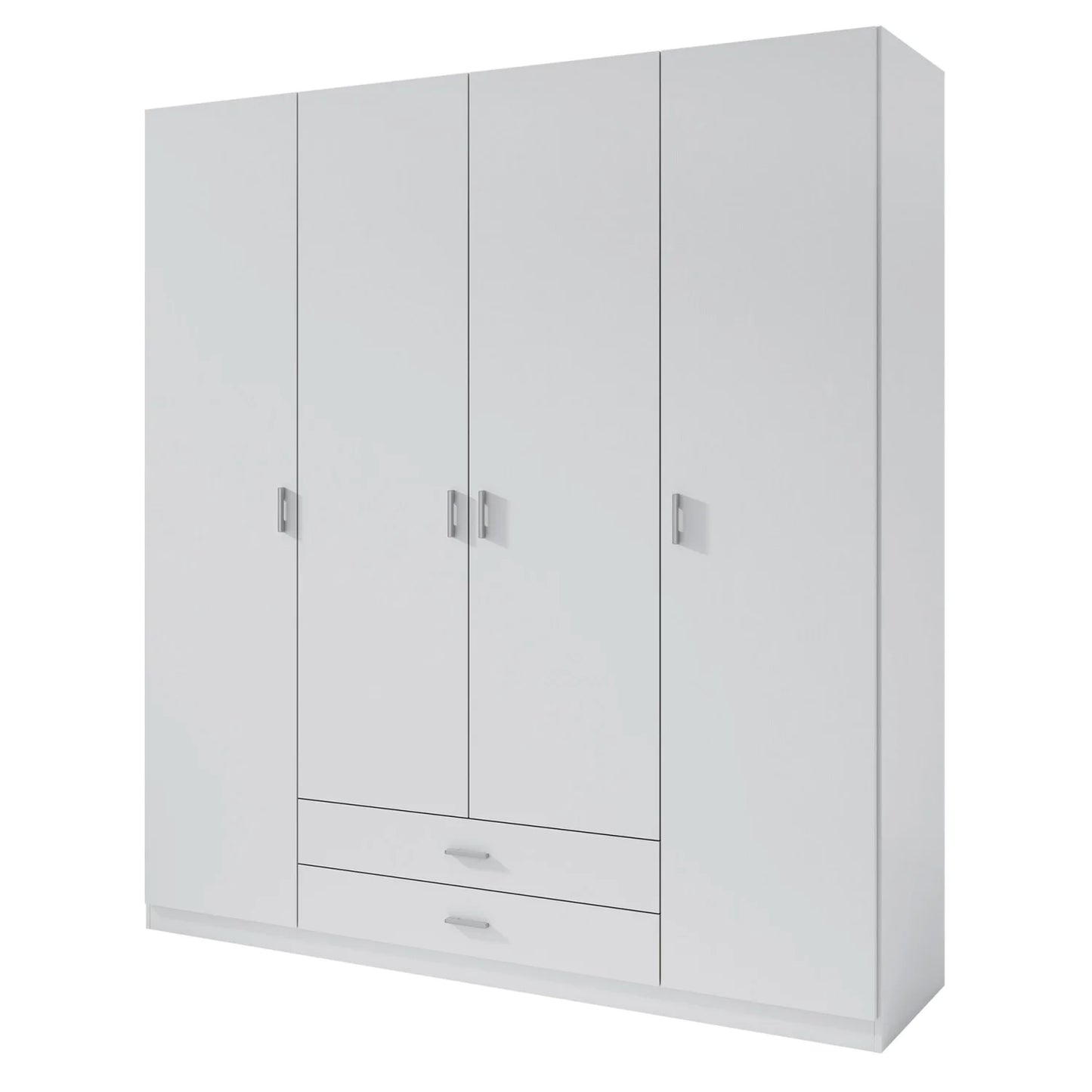 Armario Basic 4 puertas 2 cajones 200x200x52