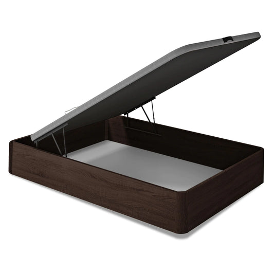 Canapé abatible 22mm. tapa tapizada 90x190 Montoro wengue