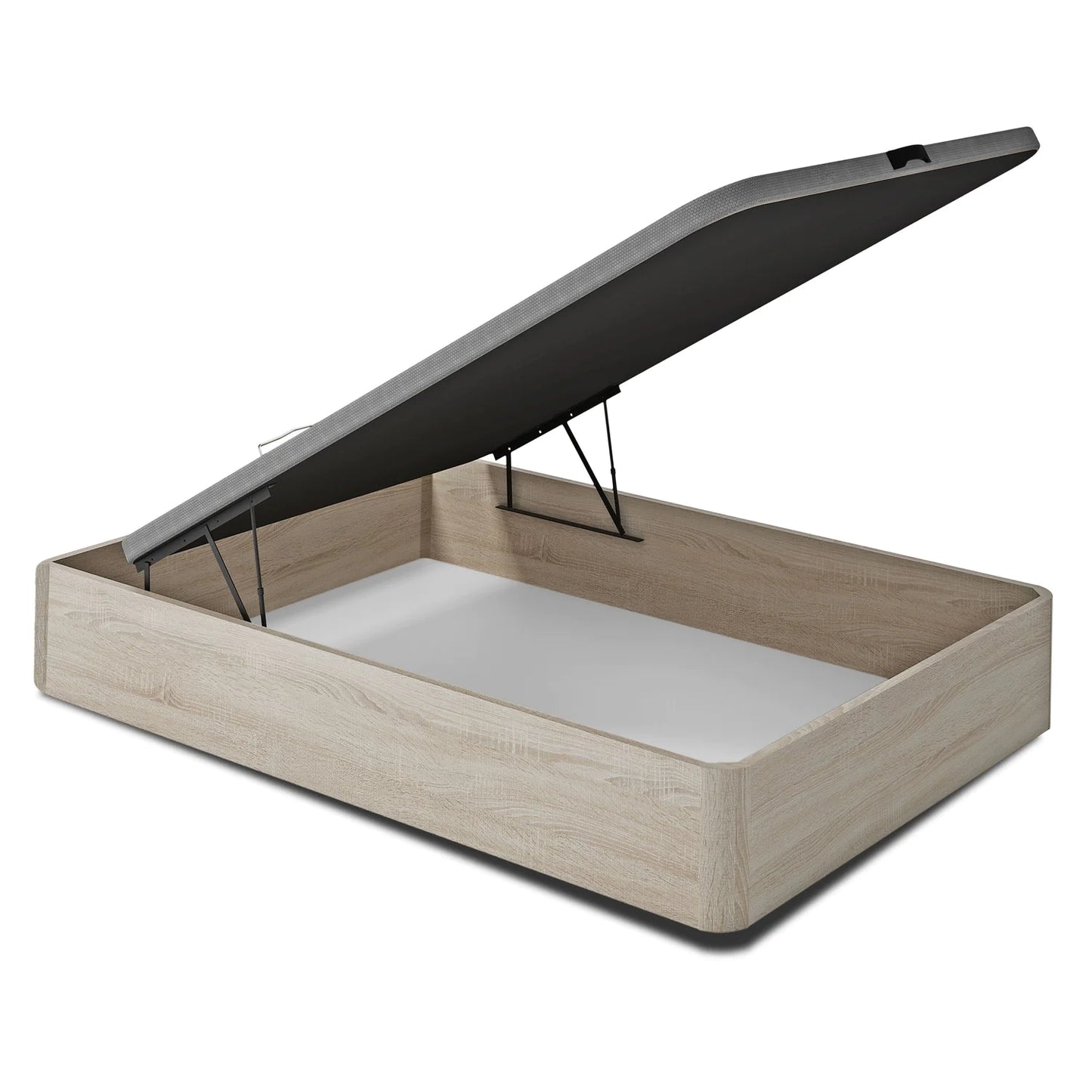 Canapé abatible 22mm. tapa tapizada 90x190 Montoro roble cambrian