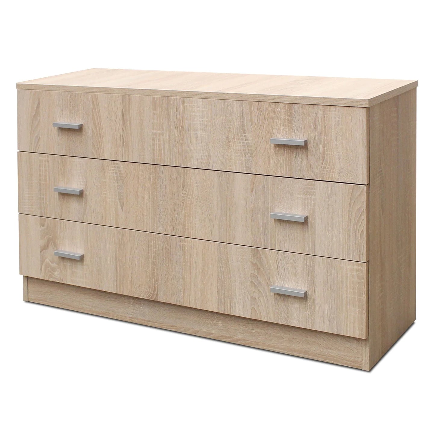 Cómoda 3 cajones montada de 101 cm, Eco.