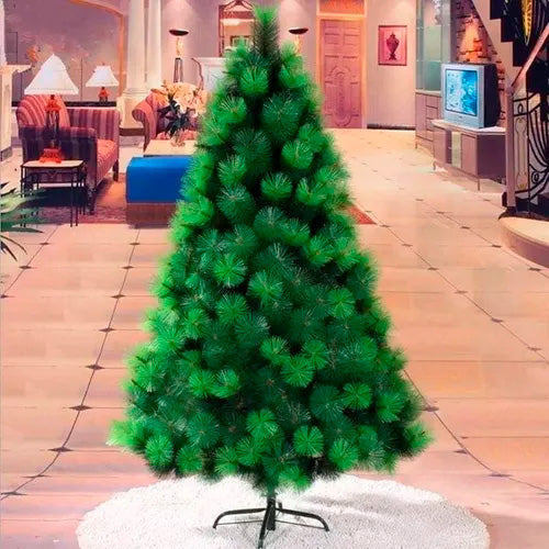 Árbol navidad hojas de pino 180 cm  y 240 ramas Luxury