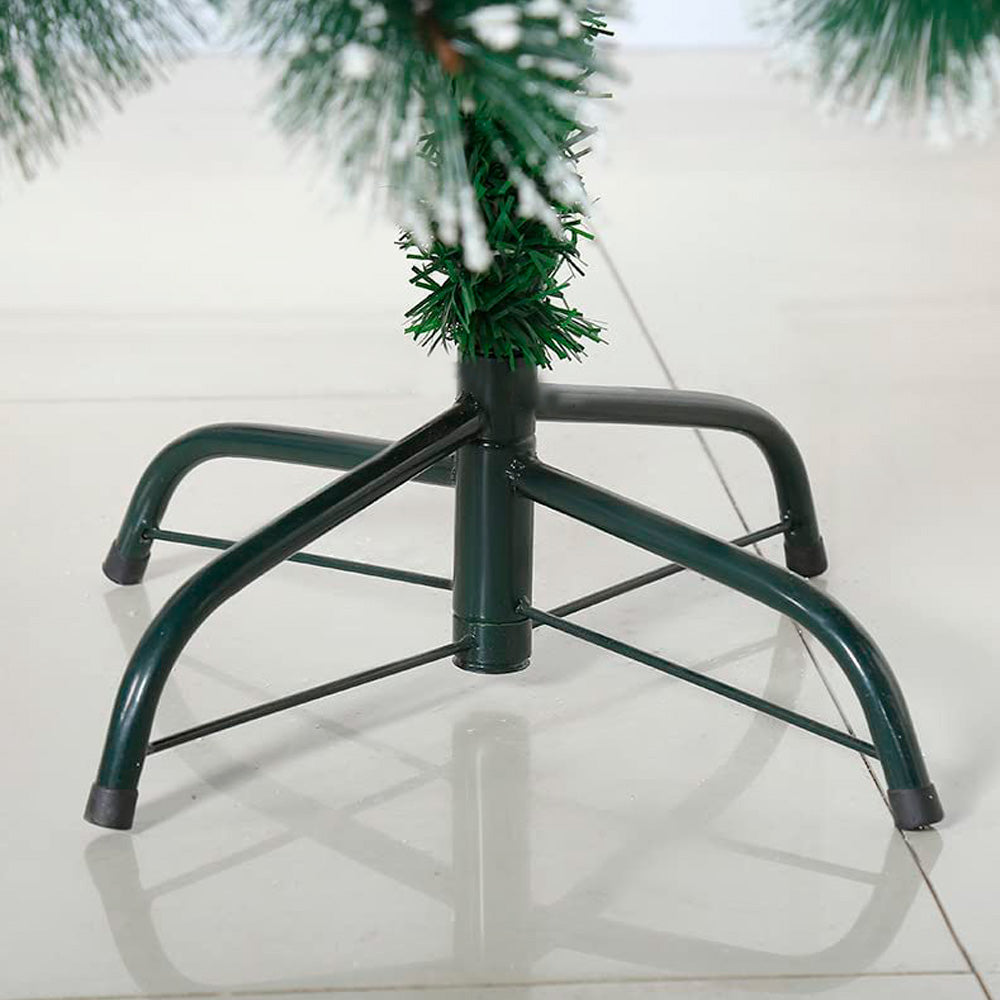 Árbol navidad nevado 180 cm y 241 ramas Luxury