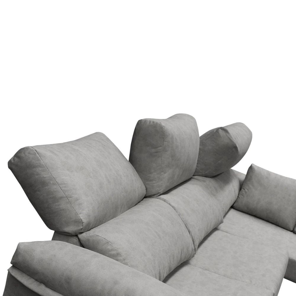 Sofá chaise longue Rafaela 260 cm.