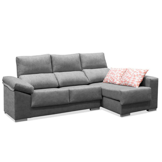 Sofá chaise longue Rafaela 260 cm.