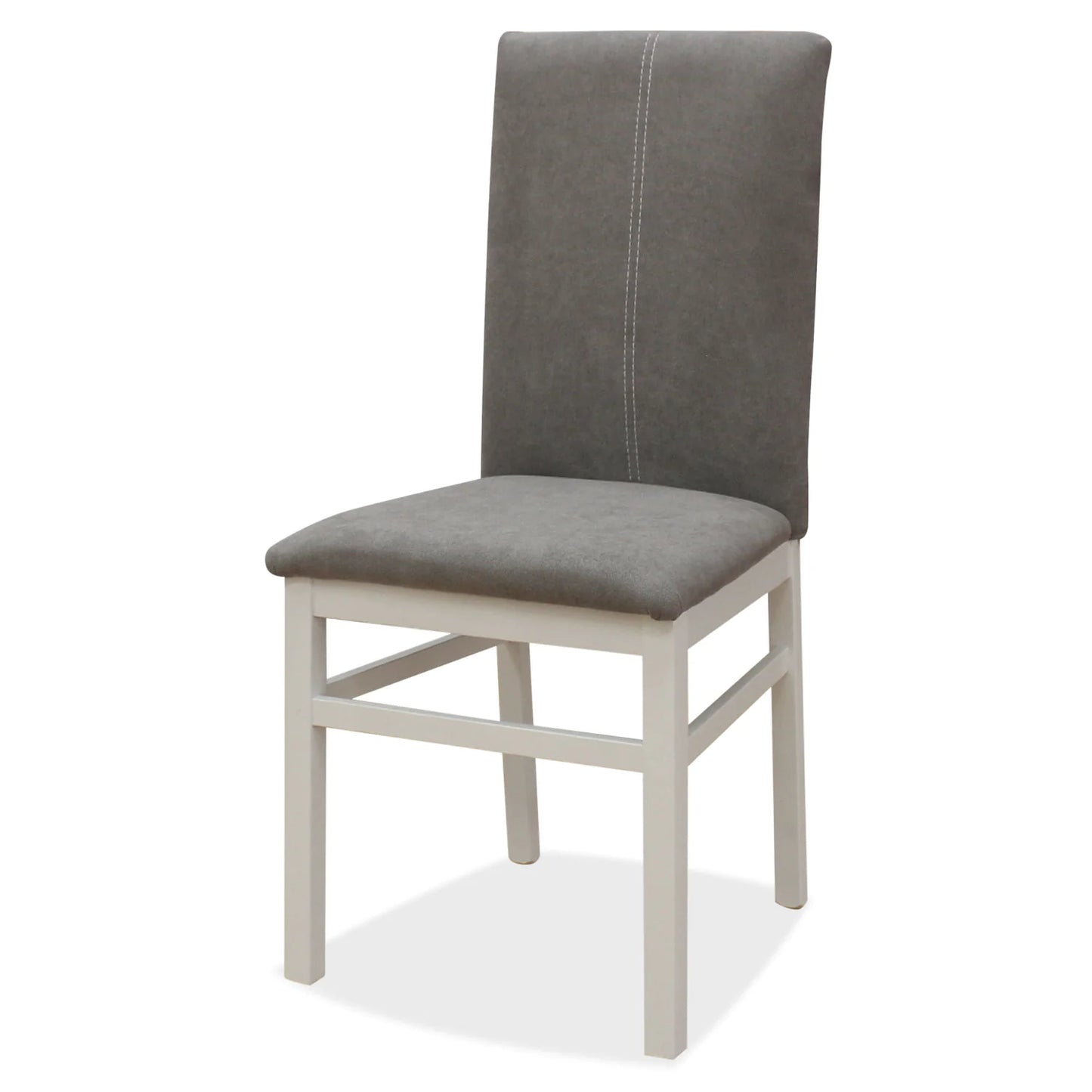 Silla comedor K-luna blanca - gris