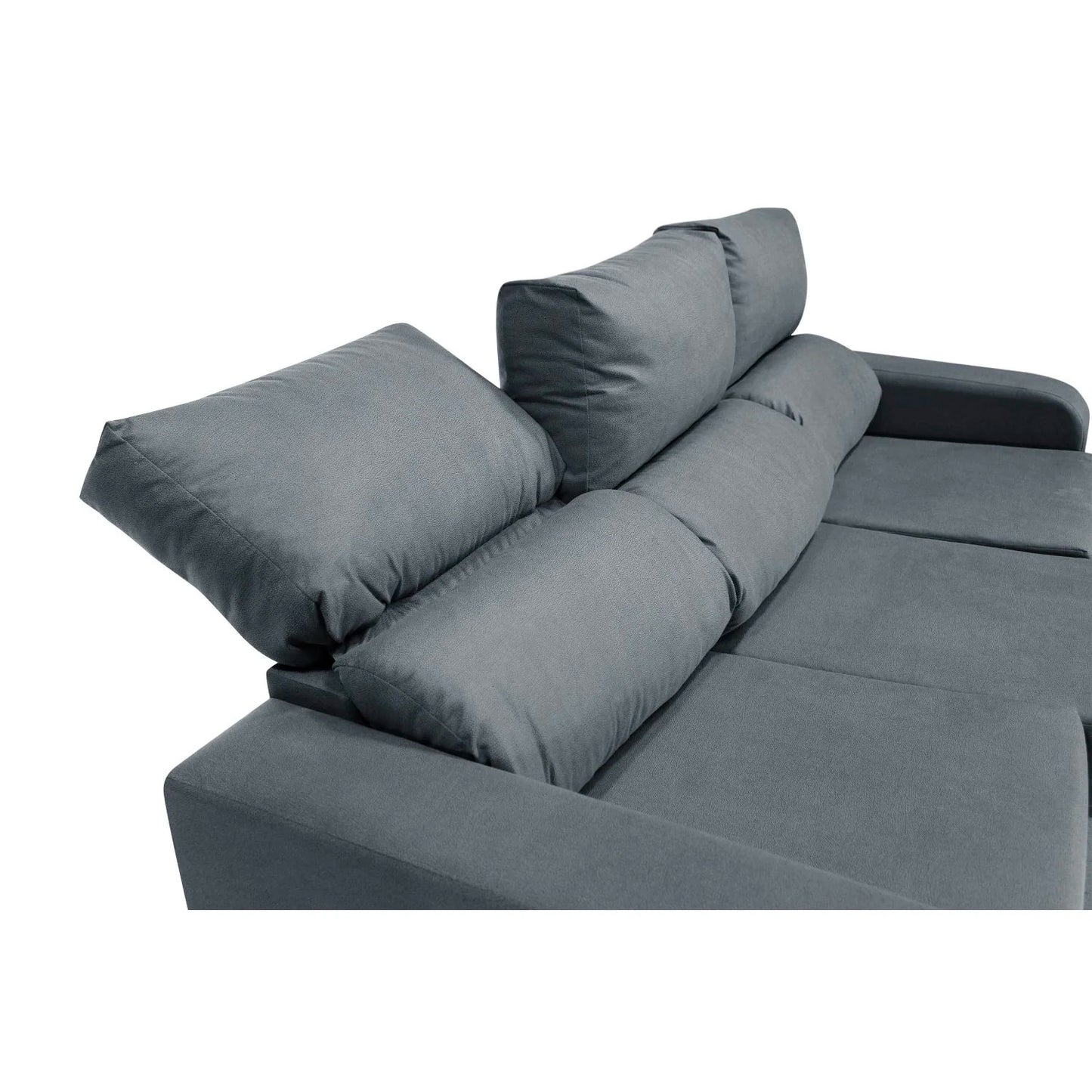 Sofá chaise longue London marengo 220 cm