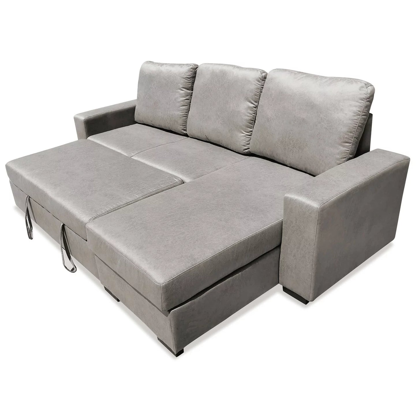 Sofá chaise longue cama Nápoles 255 cm