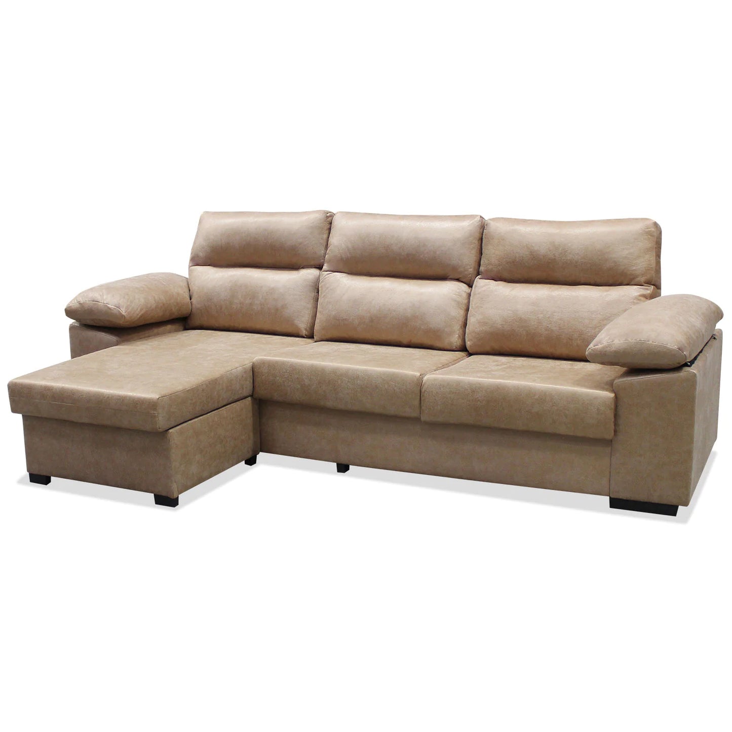 Sofá chaise longue Menorca 250 cm.