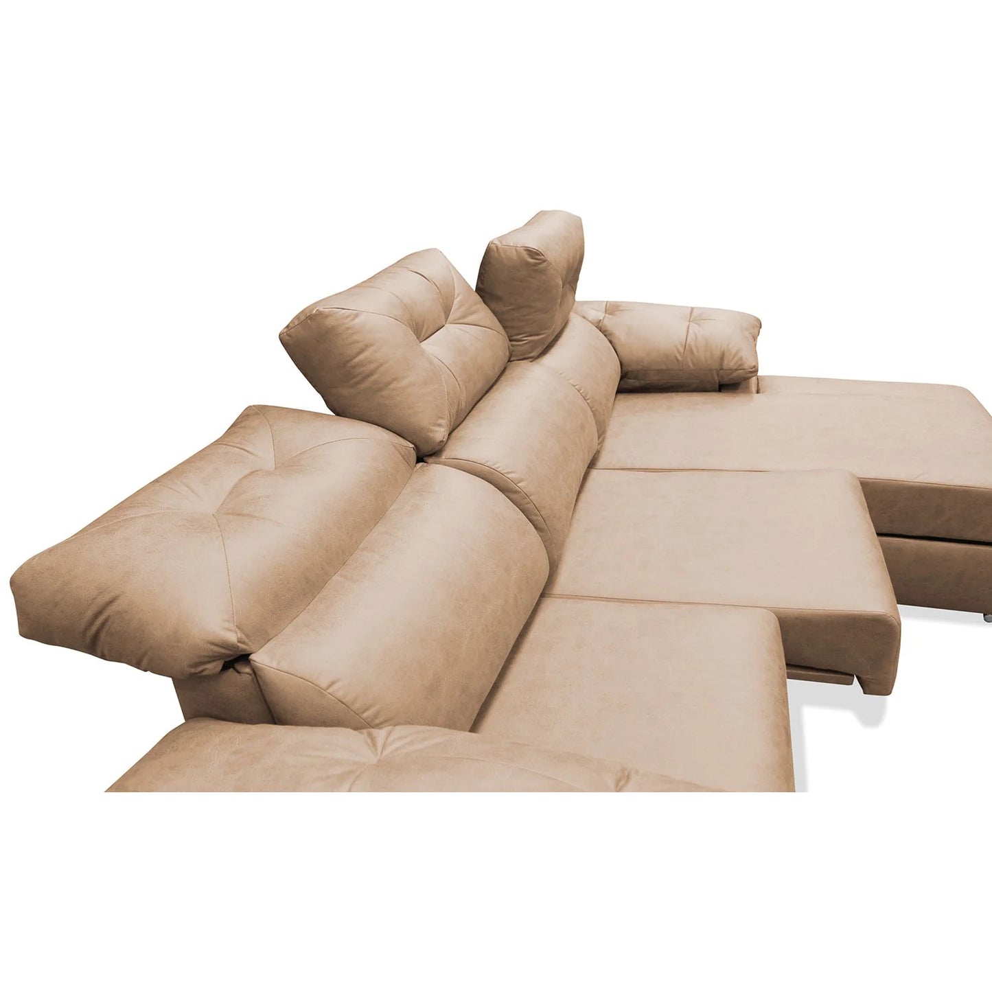 Sofá chaise longue Viena 270 cm.