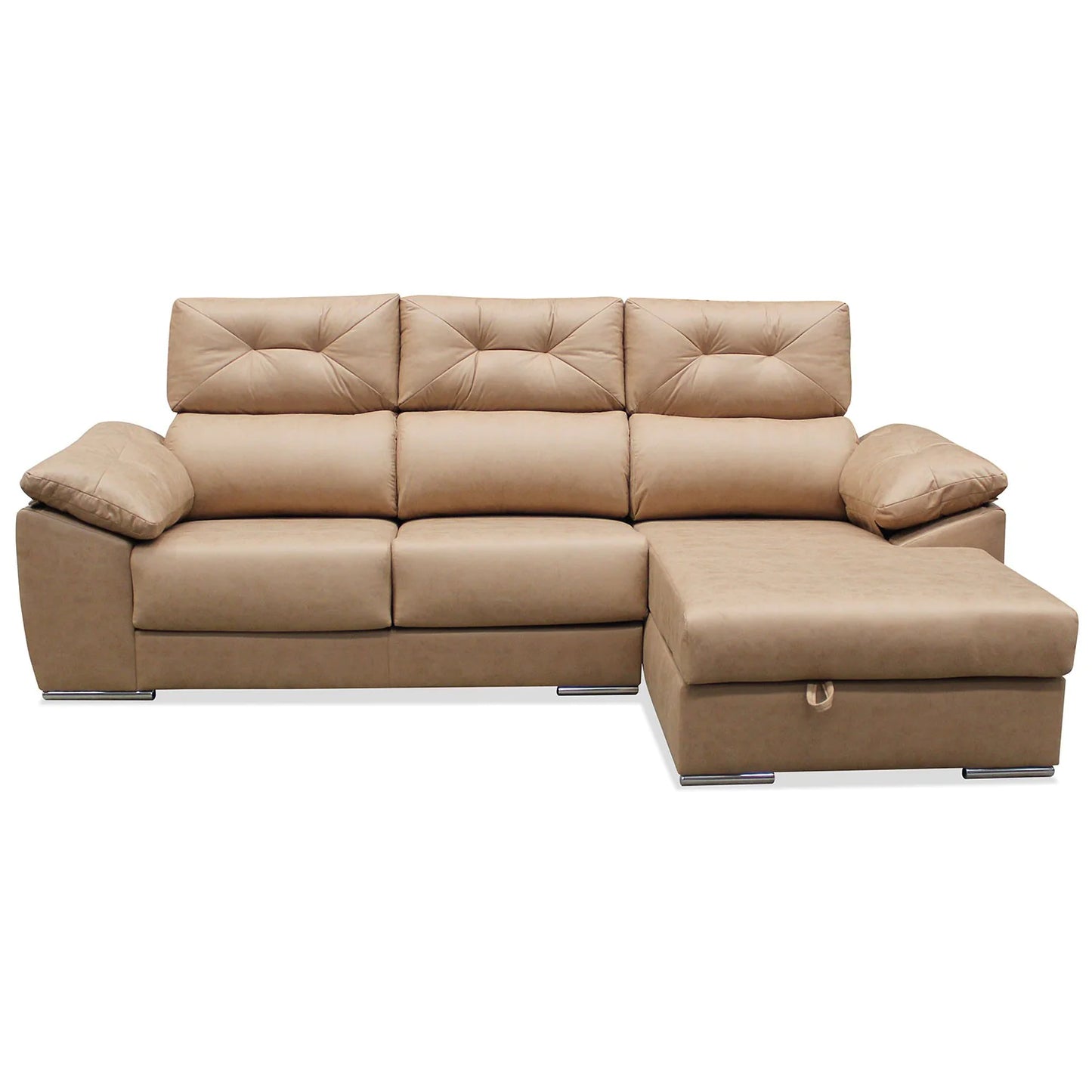 Sofá chaise longue Viena 270 cm.